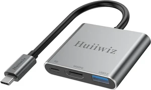 USB C to HDMI Adapter with Multiport(4K@60Hz/USB3.0/PD 100W) USBC to HDMI Adapter for iPhone iPad MacBook Switch to TV Monitor Projector USB C to HDMI Adapter with Multiport(4K@60Hz/USB3.0/PD 100W) USBC to HDMI Adapter for iPhone iPad MacBook Switch to TV Monitor Projector