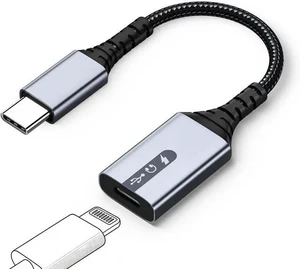 USB C to Lightning Adapter 3-in-1 Type C to Female Lightning Converter OTG Cable for iPhone 15/14/13 iPad Pro/Air/Mini MacBook for Charging Data Transfer Music Audio with EarPods USB C to Lightning Adapter 3-in-1 Type C to Female Lightning Converter OTG Cable for iPhone 15/14/13 iPad Pro/Air/Mini MacBook for Charging Data Transfer Music Audio with EarPods