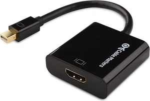 Active Mini DisplayPort to HDMI Adapter (Active Mini DP to HDMI) Supporting Eyefinity Technology 4K Resolution Active Mini DisplayPort to HDMI Adapter (Active Mini DP to HDMI) Supporting Eyefinity Technology 4K Resolution