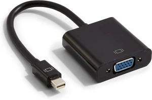 Staples 0.5-ft Mini DisplayPort/VGA Audio/Video Adapter Black (NX29744) Staples 0.5-ft Mini DisplayPort/VGA Audio/Video Adapter Black (NX29744)