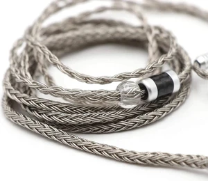 Tripowin Zonie IEM Cable 16 Core Silver Plated Earphone Upgraded Cords 1.25m SPC in Ear Monitor Cable for ZS10 PRO 2 AS10 PRO ZSN PRO X Waner SIMGOT EM6L(Recessed 2pin 3.5mm)(Grey) Tripowin Zonie IEM Cable 16 Core Silver Plated Earphone Upgraded Cords 1.25m SPC in Ear Monitor Cable for ZS10 PRO 2 AS10 PRO ZSN PRO X Waner SIMGOT EM6L(Recessed 2pin 3.5mm)(Grey)