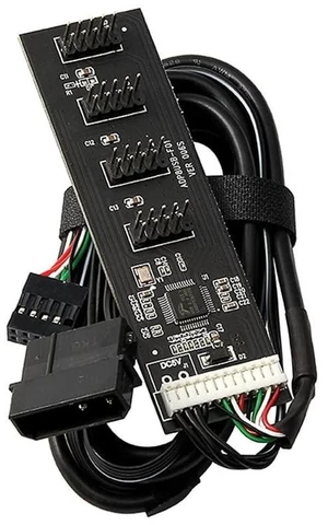 2.0 9pin 10pin Header 1 to 4 Female Splitter Extension Cable HUB with IDE 5V Power Connector Adapter Port Multilier 2.0 9pin 10pin Header 1 to 4 Female Splitter Extension Cable HUB with IDE 5V Power Connector Adapter Port Multilier