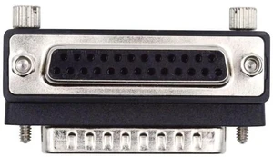 xiwai DB25pin LPT AES/EBU Male Nut to Female Screw Extension Adapter Serial Adapter DB Connector DSUB Parallel Up 90 Degree Angled xiwai DB25pin LPT AES/EBU Male Nut to Female Screw Extension Adapter Serial Adapter DB Connector DSUB Parallel Up 90 Degree Angled