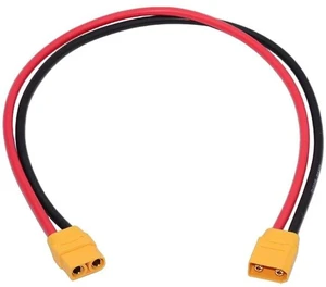 xiwai XT90 Plug Male to Female 10AWG Extension Cable Charging Connector for RC Battery Portable Power Station Solar Panel 1.6ft xiwai XT90 Plug Male to Female 10AWG Extension Cable Charging Connector for RC Battery Portable Power Station Solar Panel 1.6ft