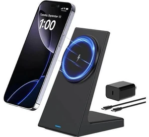 for MagSafe Charger Stand 20W Fast Magnetic Wireless Charging Station with 25W PD AdapterStickable Desk Wireless Charger for iPhone 17/16/15/14/13/12 Pro/Pro Max Series for MagSafe Charger Stand 20W Fast Magnetic Wireless Charging Station with 25W PD AdapterStickable Desk Wireless Charger for iPhone 17/16/15/14/13/12 Pro/Pro Max Series