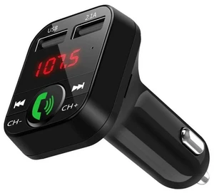 B2 Car Bluetooth MP3 Player FM Transmitter, Hands-Free Calling, Dual USB Car Charger, Supports TF Card / U-Disk Music Playback B2 Car Bluetooth MP3 Player FM Transmitter, Hands-Free Calling, Dual USB Car Charger, Supports TF Card / U-Disk Music Playback