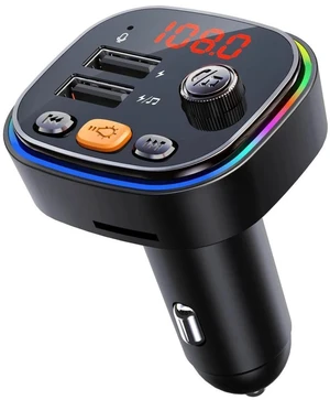 C20 Car Bluetooth MP3 Player FM Transmitter, Hands-Free Calling, Quick Charge, USB/TF Card Playback C20 Car Bluetooth MP3 Player FM Transmitter, Hands-Free Calling, Quick Charge, USB/TF Card Playback
