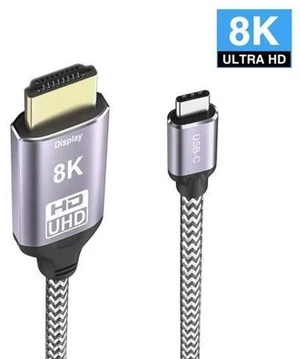 USB4 USB-C Type-C Source to HDTV 2.0 Display 8K UHD 4K DP to HDTV Male Monitor Cable Connector 1.8m 6ft USB4 USB-C Type-C Source to HDTV 2.0 Display 8K UHD 4K DP to HDTV Male Monitor Cable Connector 1.8m 6ft