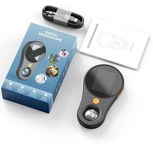 Handheld Digital Microscope 500X Magnification - 2MP Portable Magnifying Glass with 2.0 Inch Screen & Built in 8 LEDs, Compatible with OS, Science Kits Handheld Digital Microscope 500X Magnification - 2MP Portable Magnifying Glass with 2.0 Inch Screen & Built in 8 LEDs, Compatible with OS, Science Kits