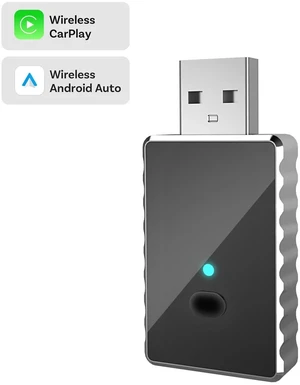 Wired to Wireless CarPlay Box Upgraded Android Smart Car Connectivity Module, CarPlay Dongle WiFi Auto Connect Plug and Play Compatible with iPhone and Android for Factory Wired CarPlay Vehicles Wired to Wireless CarPlay Box Upgraded Android Smart Car Connectivity Module, CarPlay Dongle WiFi Auto Connect Plug and Play Compatible with iPhone and Android for Factory Wired CarPlay Vehicles