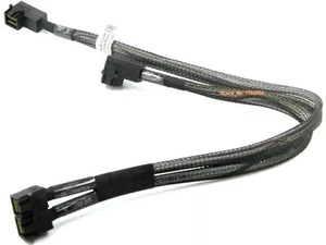 Dual Mini SAS HD SFF-8643 Cable Replacement P9VFY 0P9VFY, Server RAID Data Cable for Dell PowerEdge T330 8-Bay LFF Backplane Dual Mini SAS HD SFF-8643 Cable Replacement P9VFY 0P9VFY, Server RAID Data Cable for Dell PowerEdge T330 8-Bay LFF Backplane