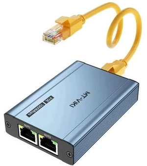 MT-VIKI Upgraded 1 to 3 Gigabit POE Ethernet Splitter, 1000Mbps POE RJ45 Splitter Without Extra Power Adapter, Compatible with Cat5e Cat6 Cat7 Cat8 Cables, for POE IP Cameras & POE Switches MT-VIKI Upgraded 1 to 3 Gigabit POE Ethernet Splitter, 1000Mbps POE RJ45 Splitter Without Extra Power Adapter, Compatible with Cat5e Cat6 Cat7 Cat8 Cables, for POE IP Cameras & POE Switches