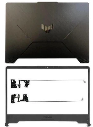for TUF Gaming F15 FX506 FX506H FA506 LCD Back Cover Front Bezel Hinges Lid for TUF Gaming F15 FX506 FX506H FA506 LCD Back Cover Front Bezel Hinges Lid