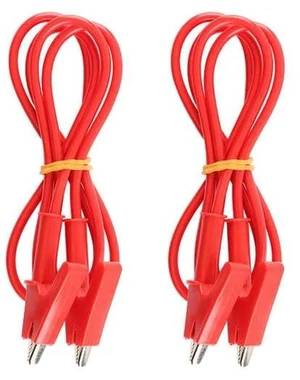 Alligator Clips Wires Test Leads, Dual Ended Crocodile Wire Jumper Cables Heavy Duty Wire for Electrical Testing,1m Red 1500V 10A 2PCS Alligator Clips Wires Test Leads, Dual Ended Crocodile Wire Jumper Cables Heavy Duty Wire for Electrical Testing,1m Red 1500V 10A 2PCS
