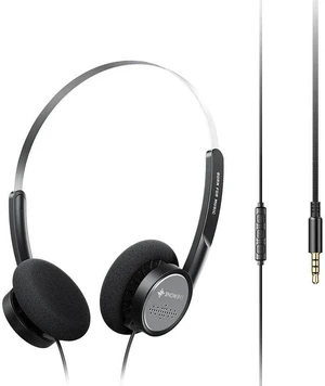 Snowsky Wind 3.5mm ON-Ear Headphones for Recording Gaming with Microphone, 40mm Diaphragms Driver,HiFi Sound (Black) Snowsky Wind 3.5mm ON-Ear Headphones for Recording Gaming with Microphone, 40mm Diaphragms Driver,HiFi Sound (Black)