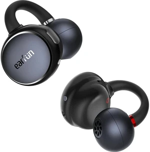Clip Open Ear Earbuds, Wireless Clip On Headphones for Sports, Black Clip Open Ear Earbuds, Wireless Clip On Headphones for Sports, Black
