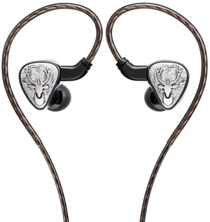 FH3 LUMI Hybrid IEM Earphones, 1DD + 2BA Triple Driver in-Ear Monitors, Vintage Vocal Tuning, Cashmere Wood Fiber Diaphragm, Detachable Cable(Silver) FH3 LUMI Hybrid IEM Earphones, 1DD + 2BA Triple Driver in-Ear Monitors, Vintage Vocal Tuning, Cashmere Wood Fiber Diaphragm, Detachable Cable(Silver)