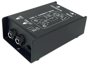 Passive DI Box Direct Box with Audio Isolation, Eliminates Ground Loop Noise, Converts High-Impedance to Low-Impedance Signal for Mixers / Interfaces Passive DI Box Direct Box with Audio Isolation, Eliminates Ground Loop Noise, Converts High-Impedance to Low-Impedance Signal for Mixers / Interfaces
