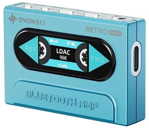 /Snowsky Retro Nano Bluetooth USB DAC AMP with LDAC, aptX Adaptive, aptX LL (3.5mm Unbalanced & 4.4mm Balanced Output) (Blue) /Snowsky Retro Nano Bluetooth USB DAC AMP with LDAC, aptX Adaptive, aptX LL (3.5mm Unbalanced & 4.4mm Balanced Output) (Blue)