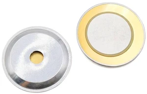 30pcs 35mm Copper Plate Piezoelectric Buzzer Disc for Audio Sensor, Microphone Pickup, Low Power 30pcs 35mm Copper Plate Piezoelectric Buzzer Disc for Audio Sensor, Microphone Pickup, Low Power
