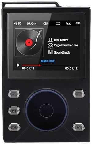 HiFi MP3 Player with Bluetooth 5.4, Lossless DSD FLAC Player, Digital Audio Player Hi Res Portable Music Player with 16G Card, Support Up to 256G HiFi MP3 Player with Bluetooth 5.4, Lossless DSD FLAC Player, Digital Audio Player Hi Res Portable Music Player with 16G Card, Support Up to 256G