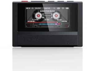 Echo 4G Hi-Res Digital Audio Player, Dual DAC Bluetooth Music Player, 4.4mm Balanced Output, Color Screen, Portable DAP (Black 4G) Echo 4G Hi-Res Digital Audio Player, Dual DAC Bluetooth Music Player, 4.4mm Balanced Output, Color Screen, Portable DAP (Black 4G)