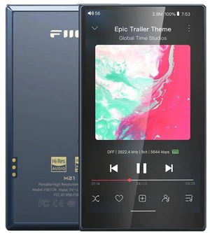M21 Android 13 Portable Music Player MP3 Walkman Snapdragon 680 4* CS43198 DAC Chips Hi-Res Audio DSD Bluetooth LDAC (Blue-Black) M21 Android 13 Portable Music Player MP3 Walkman Snapdragon 680 4* CS43198 DAC Chips Hi-Res Audio DSD Bluetooth LDAC (Blue-Black)
