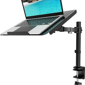 Laptop Stand with Cooling Rotating Height-Adjustable Ergonomic Desk Stand, Universal Notebook Riser Tray for Standing/Sitting Office Laptop Stand with Cooling Rotating Height-Adjustable Ergonomic Desk Stand, Universal Notebook Riser Tray for Standing/Sitting Office