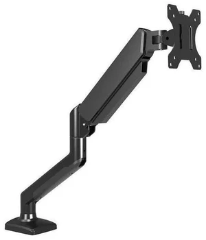 Gas Spring Monitor Arm for 13-32" Screens 360° Full Motion Adjustment, Ergonomic Desk Mount with Free Rotation & Tilt - black Gas Spring Monitor Arm for 13-32" Screens 360° Full Motion Adjustment, Ergonomic Desk Mount with Free Rotation & Tilt - black