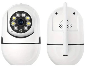 Single-Antenna Minion-Shaped Smart WiFi Security Camera Infrared HD Night Vision, Wireless Home Surveillance, Motion Detection, Two-Way Audio - white Single-Antenna Minion-Shaped Smart WiFi Security Camera Infrared HD Night Vision, Wireless Home Surveillance, Motion Detection, Two-Way Audio - white