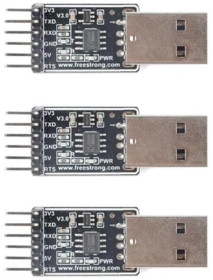 3PCS USB to TTL Serial Port Converter Module CH340N Chip Integration 5V to 3.3V FS-USB-UTTL 3PCS USB to TTL Serial Port Converter Module CH340N Chip Integration 5V to 3.3V FS-USB-UTTL