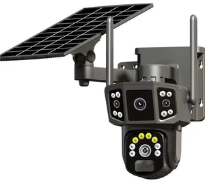 V380 Pro Solar-Powered Low-Power Security Camera 6MP WiFi HD Night Vision, Outdoor Waterproof, AI Motion Detection, Two-Way Audio V380 Pro Solar-Powered Low-Power Security Camera 6MP WiFi HD Night Vision, Outdoor Waterproof, AI Motion Detection, Two-Way Audio