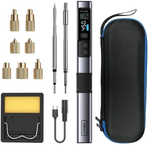 HS02A 100W Corded Heat Set Insert Tool Soldering Iron Kit 3S Heating HS02A 100W Corded Heat Set Insert Tool Soldering Iron Kit 3S Heating
