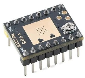 TMC2209 Stepper Motor Driver Module, 4.7528 V, 2.0 A Continuous, 1/256 Microstepping, with Heatsink TMC2209 Stepper Motor Driver Module, 4.7528 V, 2.0 A Continuous, 1/256 Microstepping, with Heatsink