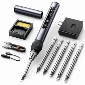 HS01 Soldering Iron Kit DC/PD(96W/65W) 6S Fast Heating HS01 Soldering Iron Kit DC/PD(96W/65W) 6S Fast Heating