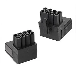 2 Pack 90° Up & Down Angled ATX 8Pin Male to Female GPU Power Port Adapter 2 Pack 90° Up & Down Angled ATX 8Pin Male to Female GPU Power Port Adapter