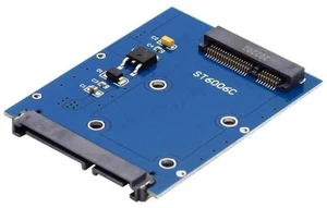 Mini PCI-E mSATA SSD to SATA 3.0 22Pin 2.5 Inch HDD PCBA Adapter Converter Card for Laptop & Desktop Storage Upgrade Mini PCI-E mSATA SSD to SATA 3.0 22Pin 2.5 Inch HDD PCBA Adapter Converter Card for Laptop & Desktop Storage Upgrade