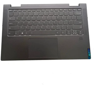 Replacement for Lenovo Yoga 7 14ITL5 7-14ITL5 82BH Laptop Upper Top Cover Case Palmrest Backlit US Keyboard Touchpad Assembly Part 5CB1A16224 Gray Replacement for Lenovo Yoga 7 14ITL5 7-14ITL5 82BH Laptop Upper Top Cover Case Palmrest Backlit US Keyboard Touchpad Assembly Part 5CB1A16224 Gray