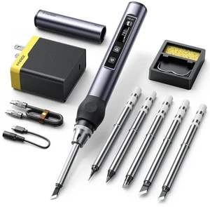 HS01 Soldering Iron Kit DC/PD(96W/65W) 6S Fast Heating HS01 Soldering Iron Kit DC/PD(96W/65W) 6S Fast Heating