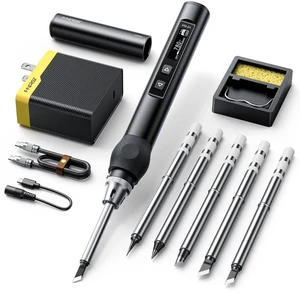 HS01 Soldering Iron Kit DC/PD(96W/65W) 6S Fast Heating HS01 Soldering Iron Kit DC/PD(96W/65W) 6S Fast Heating