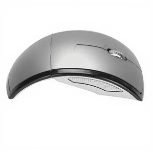 Folding Wireless Mouse, Slim Foldable Touch Travel Mouse with 2.4 Receiver, Ergonomic Computer Mouses Magnetic Power Off Switch for Laptop PCComputer (Gray) Folding Wireless Mouse, Slim Foldable Touch Travel Mouse with 2.4 Receiver, Ergonomic Computer Mouses Magnetic Power Off Switch for Laptop PCComputer (Gray)
