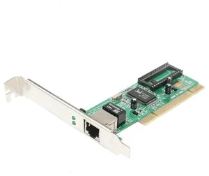 PCI Gigabit Network Card 10/100/1000Mbps Ethernet Adapter for Desktop PC, Realtek RTL8169 Chipset, Wired LAN NIC, Standard PCI Slot PCI Gigabit Network Card 10/100/1000Mbps Ethernet Adapter for Desktop PC, Realtek RTL8169 Chipset, Wired LAN NIC, Standard PCI Slot