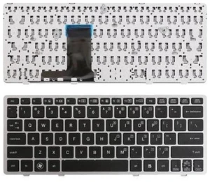 Keyboard for HP 2560P SILVER FRAME BLACK US (Without point stick) Keyboard for HP 2560P SILVER FRAME BLACK US (Without point stick)