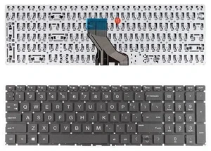 US Keyboard for HP Pavilion 15 DA 250 255 G7 Gen7 BLACK Without backlit US Keyboard for HP Pavilion 15 DA 250 255 G7 Gen7 BLACK Without backlit