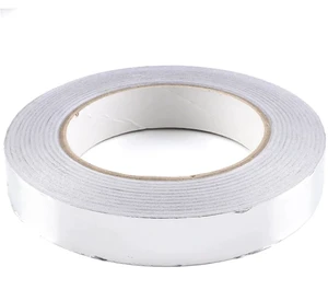 0.8 inch x 130 Feet Aluminum Foil Duct Sealing Tape, 3.9 Mil, High-Temperature Heavy-Duty Silver HVAC Tape for Ductwork Dryer Vent 0.8 inch x 130 Feet Aluminum Foil Duct Sealing Tape, 3.9 Mil, High-Temperature Heavy-Duty Silver HVAC Tape for Ductwork Dryer Vent