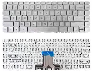 Laptop Keyboard For HP 14-CM0000 Without Frame United States US Silver Laptop Keyboard For HP 14-CM0000 Without Frame United States US Silver