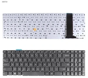 US Keyboard for ASUS N56 N56V U500VZ N76 N76VM N76VJ BLACK With foil no FRAME US Keyboard for ASUS N56 N56V U500VZ N76 N76VM N76VJ BLACK With foil no FRAME