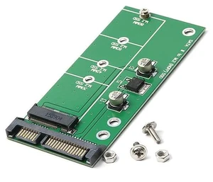 M.2 NGFF to SATA 3.0 Adapter Card Stable & High-Speed NGFF SSD to 2.5" SATA III Converter, M.2 SATA to SATA Adapter for Desktop / Laptop / External Enclosure - green M.2 NGFF to SATA 3.0 Adapter Card Stable & High-Speed NGFF SSD to 2.5" SATA III Converter, M.2 SATA to SATA Adapter for Desktop / Laptop / External Enclosure - green