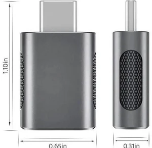 4 Pack 10Gbps USB C to USB 3.0 OTG Adapter, Type C Male to USB A Female Converter, Thunderbolt 3/4 Compatible for MacBook, iPad, iMac, Space Grey 4 Pack 10Gbps USB C to USB 3.0 OTG Adapter, Type C Male to USB A Female Converter, Thunderbolt 3/4 Compatible for MacBook, iPad, iMac, Space Grey