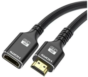 1.5FT HDMI Male to Female Extension Cable, 48Gbps 4K@120Hz HDMI Extender with HDR10 Dolby eARC, for TV Stick, PS5, Xbox, Switch, HDTV 1.5FT HDMI Male to Female Extension Cable, 48Gbps 4K@120Hz HDMI Extender with HDR10 Dolby eARC, for TV Stick, PS5, Xbox, Switch, HDTV